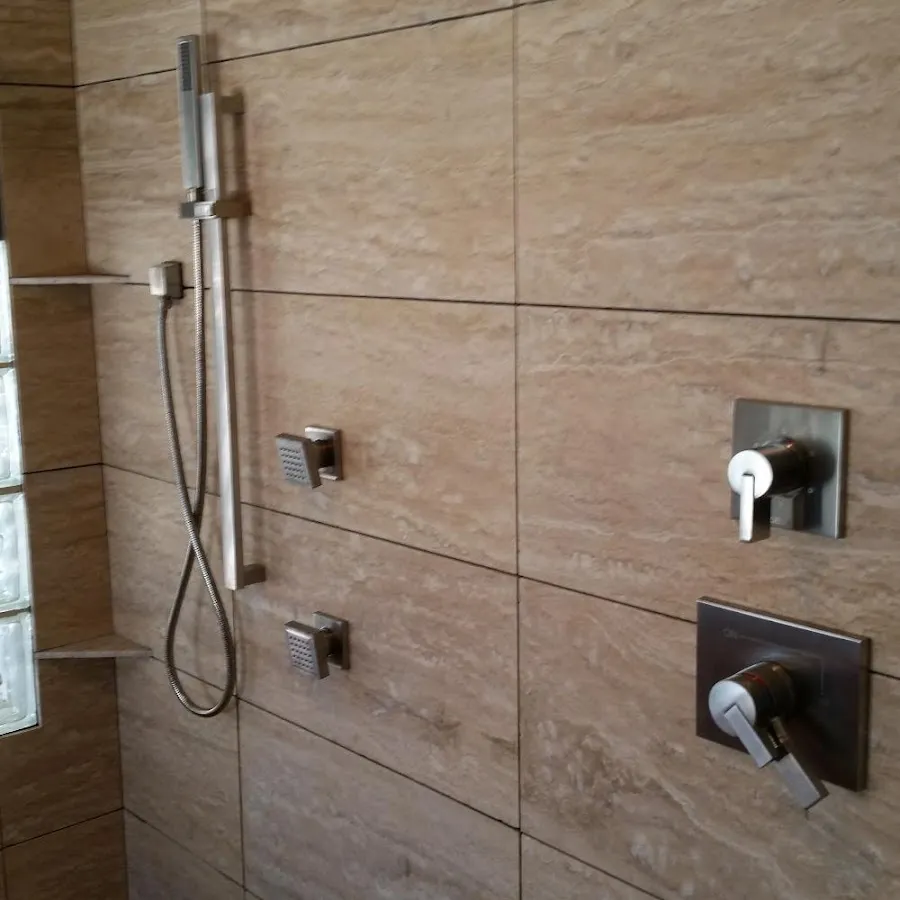 Shower fixture installation for Frozen Pipe Repair in Grain Valley